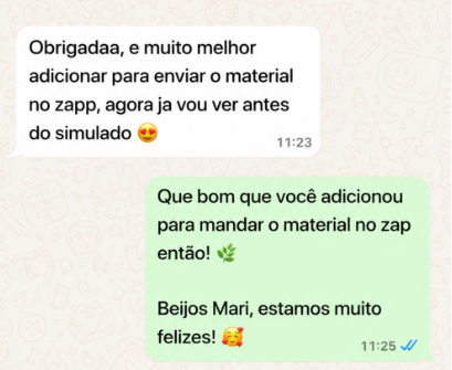 Avaliação de estudante