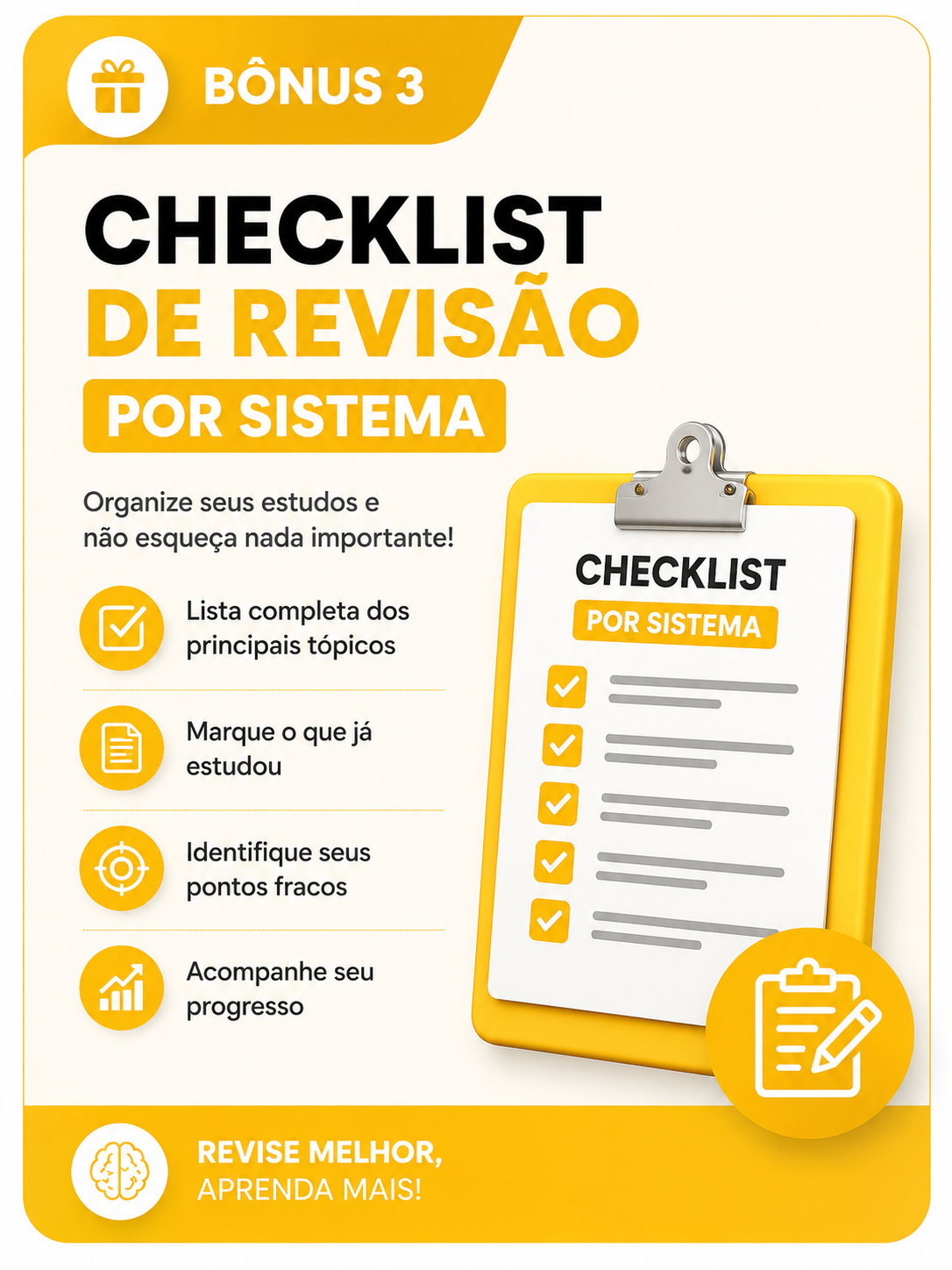 Checklist de Revisão por Sistema